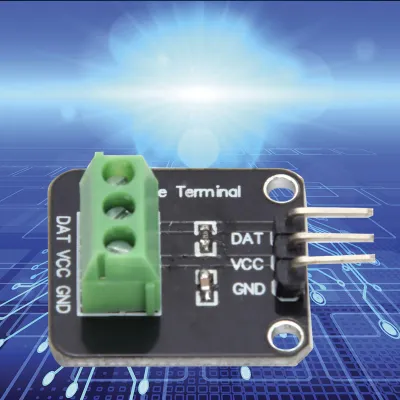 Obrázek produktu pro Sada modulu teplotního čidla s 1ks vodotěsného čidla z nerezové oceli Elektronická součástka