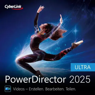Produktbild von Cyberlink PowerDirector 2026 Ultra / 1 PC / Dauerlizenz / PKC