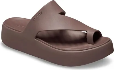 Produktbild von Crocs Getaway Platform Toe Loop Flip-flops Braun EU 41-42 Damen Braun EU 41-42