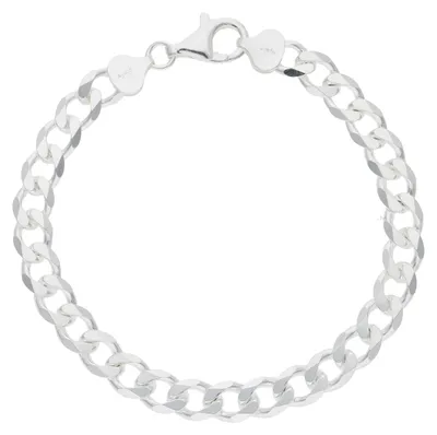 Produktbild von Panzerarmband Silber 925 diamantiert JL48-03-0143 JuwelmaLux 21 cm