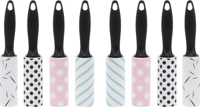 Produktbild von 8er Set Fusselroller 34 Blatt Pro Rolle Fusselentferner Tierhaarentferner Kleiderroller Fussel Flusen Entferner