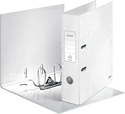 Immagine prodotto di Leitz 1005-00-01 Cartella WOW A4 - 80 mm, bianco perla (S-T)