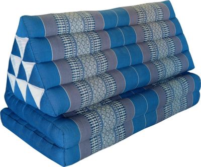 Thaikissen - blau/grau (81917)