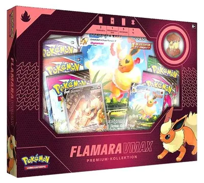 Immagine prodotto di Pokémon Flamara VMAX - Collezione Premium - Tedesco