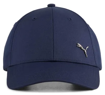 Image de PUMA Ess Metal Puma Cat BB cap Jr Navy bleu marine