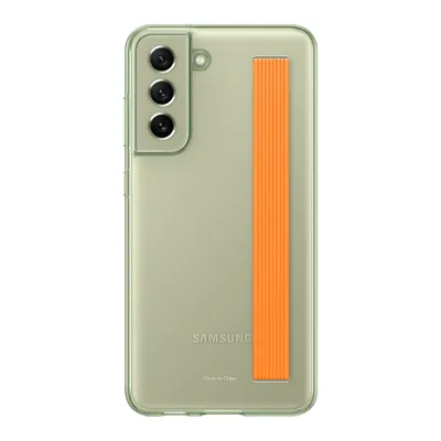 Produktbild von Samsung EF-XG990CMEGWW, Cover, Samsung, Galaxy S21 FE, 16,3 cm (6.4"), Grün, Olive