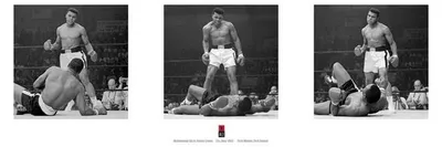 Productafbeelding van Muhammad ALI - Tegen LISTON - 30,5x91,5 cm - Poster