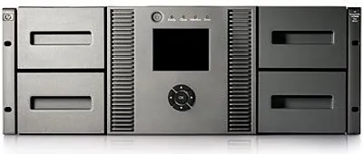 Produktbild von HP AH171A, 596,9 x 993,1 x 342,9 mm, 4U, Ultra 320 SCSI, LTO-3, 10 - 35 °C, 20 - 90%