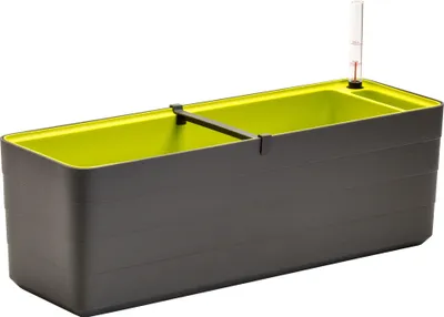 Zdjęcie produktu dla Pojemnik samonawadniający Plastia Berberis - antracyt + zielony 60 cm