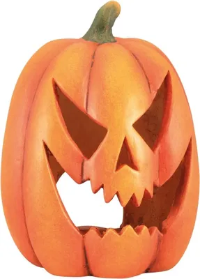 Immagine prodotto di Zucca decorativa spaventosa arancione da 36 cm -