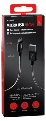 Obrázok produktu pre Žehlička, USB > Kábel Micro USB - 100 cm