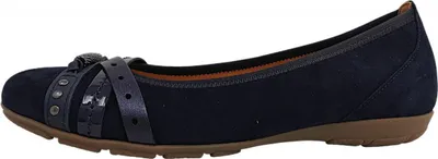 Image de Gabor Femmes Ballerines Bleu Loisirs, Taille:EUR 39 | UK 6