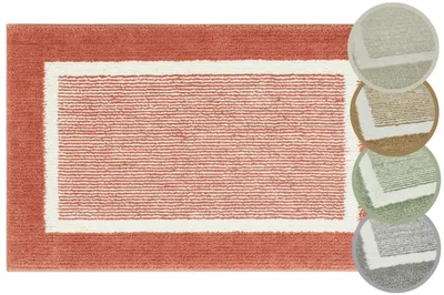 Zdjęcie produktu dla Omgoods - Zestaw miękkich, puszystych mat antypoślizgowych do łazienki, 40 x 60 cm + 50 x 80 cm