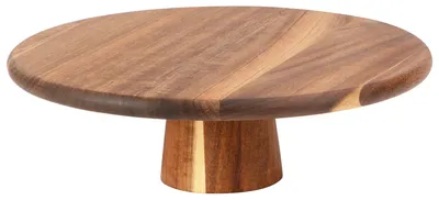 Holz-Cupcake-Ständer 1-stöckig, Akazie, Ø 30 cm, Höhe 9 cm