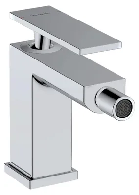 Immagine prodotto di hansgrohe Tecturis E Mitigeur monocommandé pour bidet, saillie 149mm, avec garniture découlement, 73200340, 73200340
