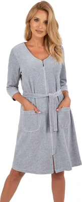 Obrázok produktu pre Vivisence 5011 sivá 3XL Nočná košeľa