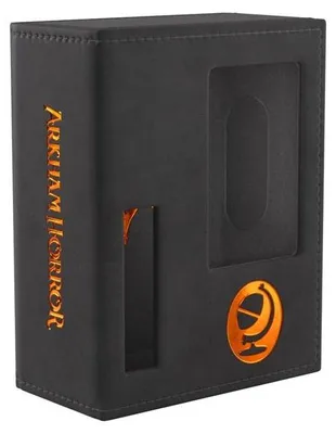 Produktbild von Gamegenic Deckbox Arkham Horror Kartenaufbewahrungsbox Orange Premium