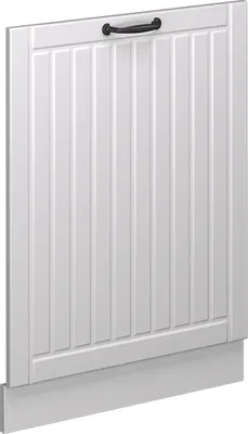Produktbild von Geschirrspülblende Vicco Fame-Line Weiß Landhaus 60 cm ohne Arbeitsplatte, Model 54504