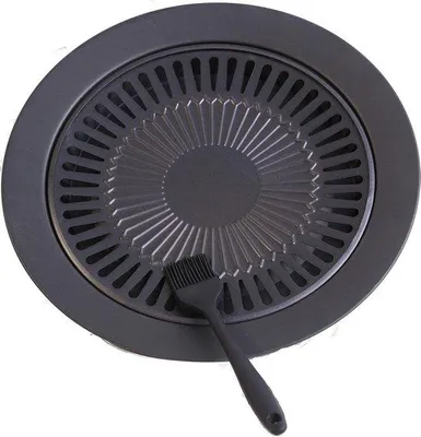 Produktbild von Famanu Grillplatte für Gasherd - Antihaft - 30,5 cm Durchmesser
