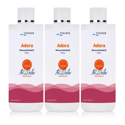 Produktbild von Stricker Chemie Adora Wasserbett-Duft Rose 500ml ( 3er Pack )