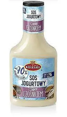 Produktbild von Roleski Joghurtsauce mit Knoblauch 325 g