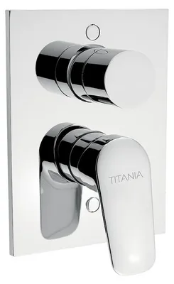 Productafbeelding van Novaservis Titania Pure - Inbouwbatterij met mengkraan, chroom, model 90350R,0