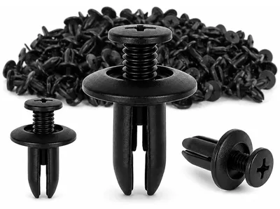 Immagine prodotto di Chiodi di fissaggio a diffusione da 8 mm, clip di fissaggio in plastica per auto (50 pezzi)