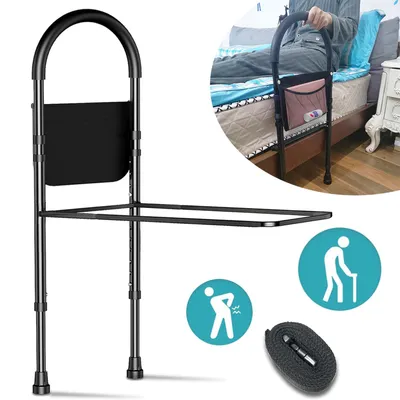 Produktbild von Aufstehhilfe Bett für Senioren, Bettgriff Aufstehhilfe mit Bettgitter Rausfallschutz, Bettgitter Rausfallschutz Senioren
