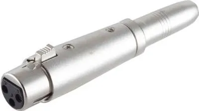 Produktbild von XLR-Kupplung / Klinkenkupplung 6,3 mm, Stereo