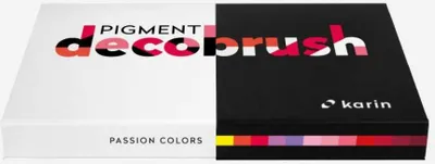 Immagine prodotto di Karin PIGMENT Collezione Decobrush Colori della passione