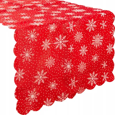 Obrázek produktu pro Ruhhy 22789 Vánoční běhoun na stůl 220 x 35 cm červená