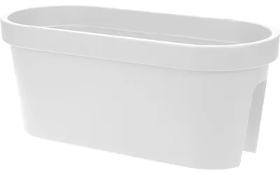 Produktbild von Balkonblumentopf - weis - 60 x 25 cm - Kunststoff
