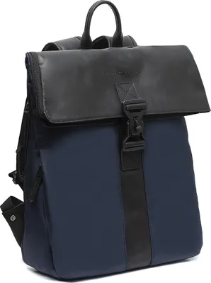 Produktbild von The Chesterfield Brand C58.0502 Leather Backpack Nylon Wax Pull Up Trondheim Navy