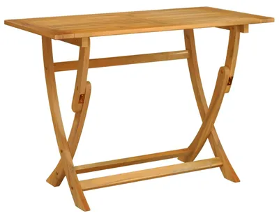 Productafbeelding van Opvouwbare Tuintafel van Massief Acaciahout, 110 cm