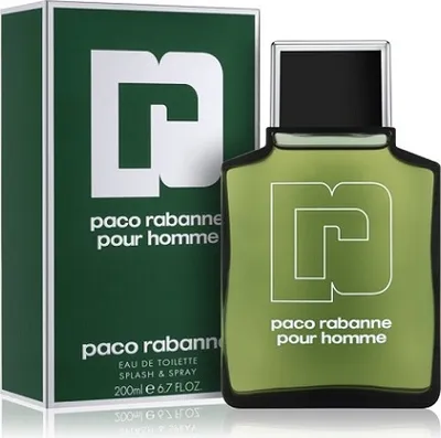 Zdjęcie produktu dla Rabanne Pour Homme, Mężczyźni, 200 ml, Lawenda, Estragon, Tymianek, Goździk, Geranium, Tonkowiec wonny, Piżmo, Mech dębowy, Tytoń, Spray