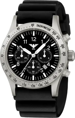 Obrázok produktu pre KHS - KHS.PLASSC.DB - Náramkové hodinky - Pánske - Solárne - PLATOON Steel Solar Chronograph