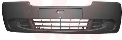 Produktbild von VAN WEZEL Stoßstange Stoßfänger für RENAULT TRAFIC II Kasten (FL) Grau 4395570