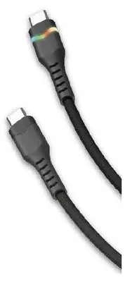 Produktbild von Peter Jäckel 20837, 1 m, USB C, USB C, Schwarz