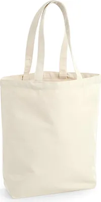 Zdjęcie produktu dla Westford Mill W671 | Fairtrade Camden Shopper 28 x 38 x 12 cm - Kolor: Naturalny - Rozmiar: Jeden rozmiar