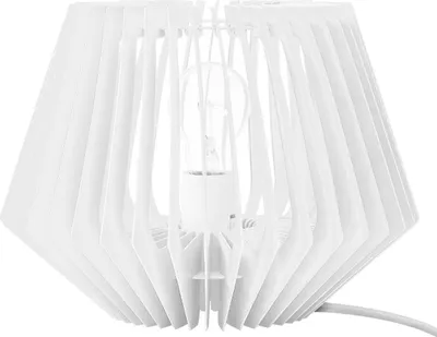 Obrázek produktu pro Stolní lampa s dekorativní žárovkou, 21 cm, bílá