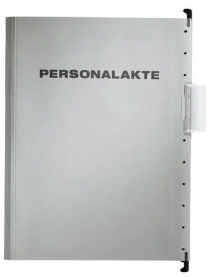 Zdjęcie produktu dla Leitz 30041-00-85 30041 Hängemappe Personalakte - DIN A4, Karton, 5fach-Register, grau