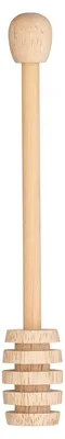 Produktbild von Honiglöffel Honigschaufel Honigspirale glattes Holz 16 cm