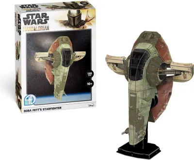 Obrázek produktu pro Star Wars: The Mandalorian 3D Puzzle Boba FettŽs Starfighter