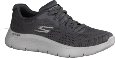 Zdjęcie produktu dla Skechers Go Walk Flex 216486-GYC buty treningowe męskie, tekstylne, szary/charcoal - buty treningowe męskie / sznurowane, szare