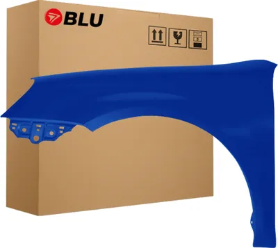 Produktbild von BLU Kotflügel Passend für VW Volkswagen Golf V 5 Kombi / Jetta  LD5Q Links Blau SchattenBlau | 2003-2009 | Vorderseite Vorne | Lackiert | Einbaufertig