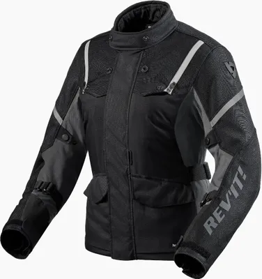 Produktbild von Revit Horizon 3 H2O Damen Motorrad Textiljacke, schwarz/weiß, 38