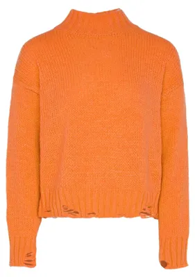 Productafbeelding van Gaya damespullover - oranje. Gaya damespullover - oranje, maat XL/XXL