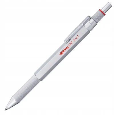 Produktbild von Rotring 2164109, Silber, Messing, Schwarz, Blau, Rot, Hexagonal, Stahl, 0,5 mm