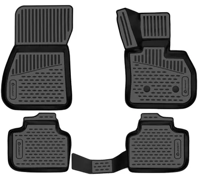 Immagine prodotto di ELEMENT Tappetini auto 3D in gomma su misura per BMW X1, dal 2016 | 4 pz