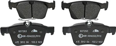 Produktbild von ATE Bremsbeläge Satz Hinten für VW Golf VII Schrägheck (5G1, BQ1, BE1, BE2) 13.0460-7293.2